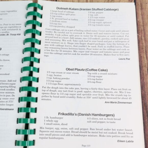 Green Hills Council Girl Scouts Cookbook Favorite Recipes 1963-1998 Midwest - Picture 6 of 9